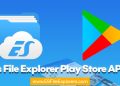 es file explorer play store apk